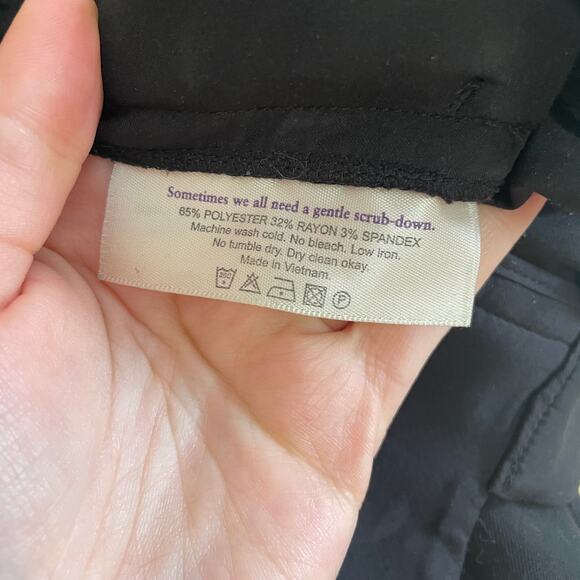 MM LaFleur Black Pleated Trousers Sz 4 Workwear Career Professional - Picture 5 of 13